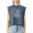 thumbnail image 2 of EcoLoom Recovery Matters Sobriety Anniversary Sober Aa Na Cap Sleeve Muscle Crop Shirt Women Sleeveless Baby Tee, 2 of 5