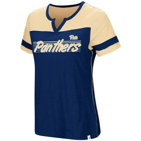 Pitt Panthers Sports - Pitt University Panthers Ladies T-Shirt Coach Short Sleeve Tee