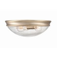 thumbnail image 4 of Millennium Lighting 5229 3 Light 14" Wide Flush Mount Bowl Ceiling Fixture - Black, 4 of 5