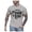 A-Light Gray1112, variant on XIAOCHA Mens Letter Print Tee Short Sleeve Crewneck Pullover Shirt Breathable Casual Religious Tees