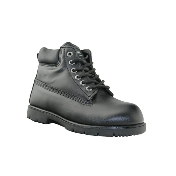 Tanleewa Boys Water Resistant Leather Work Boots Casual LaceUp Non