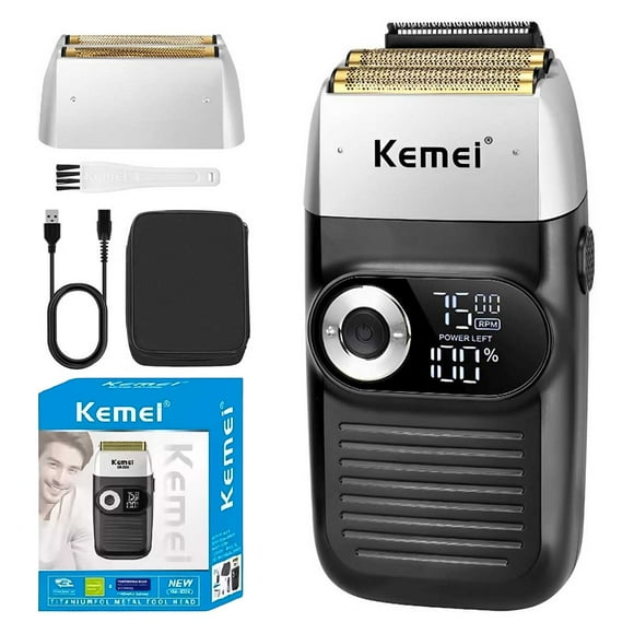 Rasuradora Eléctrica Kemei KM-2026 Afeitadora digital eléctrica