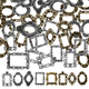 thumbnail image 1 of 40 PCS Mini Metal Foto Frame Art Barroque Barroque Marco de imágenes Decoración de arte de uñas, 1 of 6