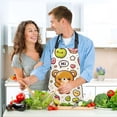 thumbnail image 6 of Cute Bear with Sweet and Dessert 5 Pcs Kitchen Set Heat Resistant Oven Mitts and Non-Slip Pot Holders with Adjustable Cooking Apron, 6 of 6