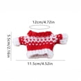 thumbnail image 3 of Small Pet Supplies Warm Dog Sweater Guinea Pig Clothes Knit Holiday Pet Outfit Green for Hamsters Syrian Bears and Small Rodents, 3 of 4