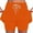 Orange, variant on Lenpel Skorts for Women Summer Casual High Waisted Drawstring Mini Tennis Skirts with Shorts Workout Athletic Skorts