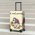 thumbnail image 5 of Uemuo Autumn Gnomes1 Printed Washable Luggage Cover - Fashion Suitcase Protector Fits 18-32 Inch Luggage -Medium, 5 of 9