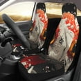thumbnail image 2 of Pofeuu Abstract Red Koi Fish Art Print Automotive Car Seat Covers Flat Cloth Full Set Seat Covers,Car Seat Covers front seats for Cars Trucks and SUVs(Two packs), 2 of 7