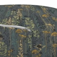 thumbnail image 3 of Botanical Pouf Cover with Zipper, Floral Forest Theme Along Silhouettes of Various Field Flowers and Herbs Pattern, Soft Decorative Fabric Unstuffed Case, 30" W X 17.3" L, Multicolor, by Ambesonne, 3 of 5