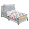 thumbnail image 7 of Delta Children 4-Piece Girls Toddler Bedding Set Collection | Includes: Fitted Sheet, Flat Top Sheet w/ Elastic Bottom, Fitted Comforter w/ Elastic Bottom, Pillowcase | Sunshine| Multi Color, 7 of 7