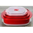 Reston Lloyd 20600 Microwave Cookware Set Red