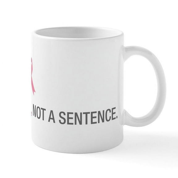 CafePress - Cancer Is A Word - 11 oz Ceramic Mug - Novelty Coffee Tea Cup