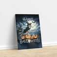 thumbnail image 3 of Happy Halloween Shetland Sheepdog Witch Pumpkins Bats Vertical Matte Canvas Poster Sheltie Dog Lover Gifts Wall Art Home Decor - 13012, 3 of 5
