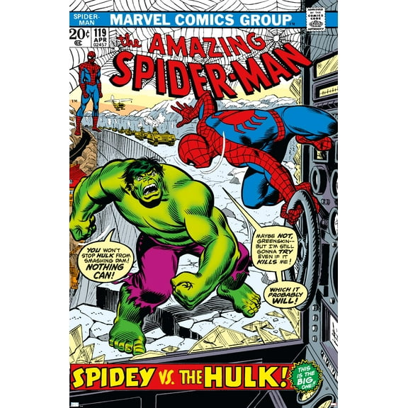 Marvel Comics Spider-Man - The Amazing Spider-Man #119 Wall Poster, 22.375" x 34"