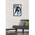 thumbnail image 2 of NHL Winnipeg Jets - Mark Scheifele 18 Wall Poster, 14.725" x 22.375", Framed, 2 of 6