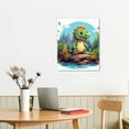 thumbnail image 2 of WERPE  Dinosaur Nursery Art Print, Kids Words Wall Art Cartoon Animals Canvas Poster, Colorful Saying Painting With Framed Ready to Hang for Little Boy Room Decor 16x20 in, 2 of 4