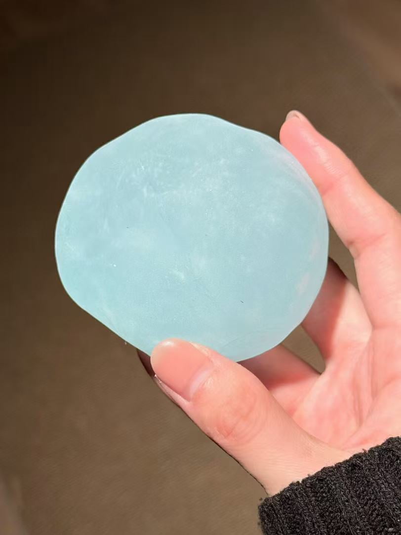 Multi-Color 6cm Snow Skin Mochi Coconut Oil Stress Ball - Velvety-Soft Squeeze Ball Squishy for ASMR Sensory Relief, Fidget tool Gadget for Adults Gifts