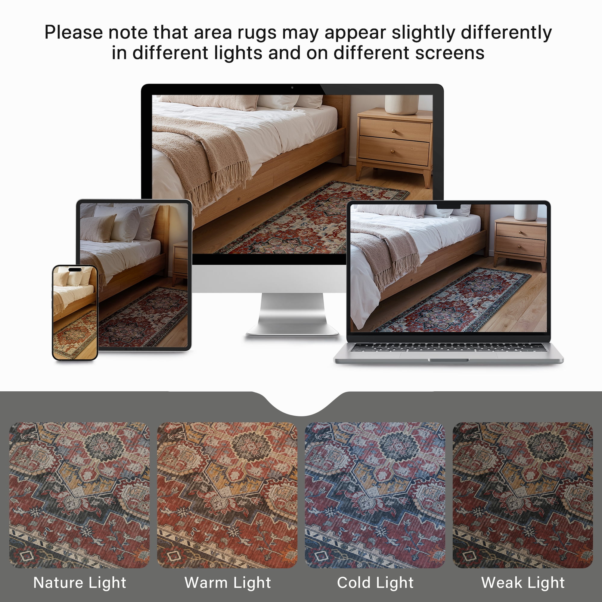 KUETH Kitchen Mats for Floor, Kitchen Rug with Anti Fatigue, Non Slip Washable Kitchen Rug, Set of 2 Kitchen Mat 17"x47"+17"x30", Runner Rug with Waterproof for Bathroon and Bedroom
