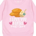 thumbnail image 3 of Inktastic Hanukkah Funny Latke Toddler Sweatshirt, 3 of 4