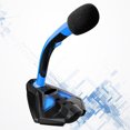 thumbnail image 3 of EeaseCA USB Gaming Computer Microphone Phone Holer Professional Karaoke Audio Studio Microphone with Light for Computer Laptop (Black), 3 of 7