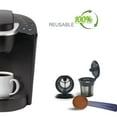 thumbnail image 4 of Wisewang 4 Pcs, Accessoire Écologique pour Café. Filtre Compatible et Réutilisable, Fonctionnement Simple, Haut Convient au Café Permanent Brun, 4 of 6