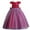 Wine, variant on Pejock 3-12 Years Kids Pageant Flower Girl Dress Little Girls Party Wedding Formal Dresses Kids Dress Girls Sleeveless Princess Dress Butterfly Sequin Mesh Dress Tufted Dress