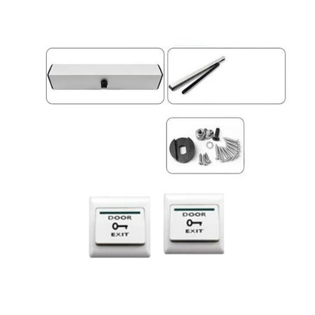 Automatic Door Operators Swing Sliding Garage Gate Door Opener Electric Door Closer With Sensor Y Release Button Optional ,Easy to Install