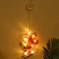 thumbnail image 4 of Vikakiooze Christmas Lights Outdoor Christmas Window Decoration Lights Battery Operated (Not Include) Christmas Indoor Lights Window Hanging Decoration Lights Party Christmas Gift Christmas Gifts, 4 of 6