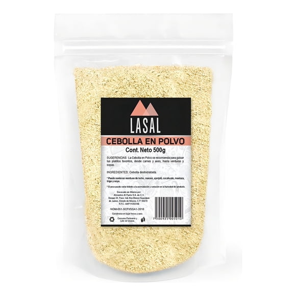 Cebolla En Polvo 500 Gramos Pouch Resellable