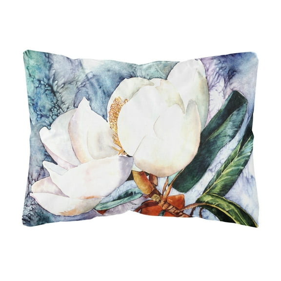 Carolines Treasures 8701PW1216 Magnolia Canvas Fabric Decorative Pillow , 12H x16W, multicolor