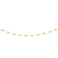 thumbnail image 1 of Collier en Or Jaune 14 Carats Stations de Galets Polis et Texturés 17 Po, 1 of 3