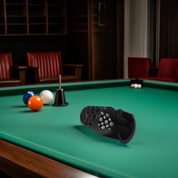 OFFIGAM Billiards Pool Accessories Pool Table Drop Pocket Black PP Easy Replacement 1Pcs