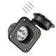 thumbnail image 1 of sweethay Enchufe fácil de conectar y duradero a prueba de agua para RVs American Standard Oculto RV Socket negro Type3 NO3, 1 of 6