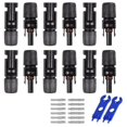 thumbnail image 5 of 6 Pairs MC4 Male/Female Double Rings Waterproof Joint Solar Panel Cable Connectors, 5 of 5