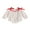 White, variant on BemeyourBBs Baby Girls Christmas Romper, Long Sleeve Crew Neck Embroidery Bodysuit