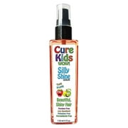 Cure Kids Wow! Silly Hair Serum Shine Tutti Fruiti Detangler styler with Lice Repellent made of natural organic oils. No Toxins 4 oz