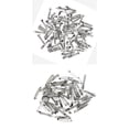 thumbnail image 1 of 100 Unids Francés Barrette Pinzas para El Cabello Craft Rebordear DIY Accesorios para El Cabello 58 / 78mm jinwen Hair Barrette Women, 1 of 8