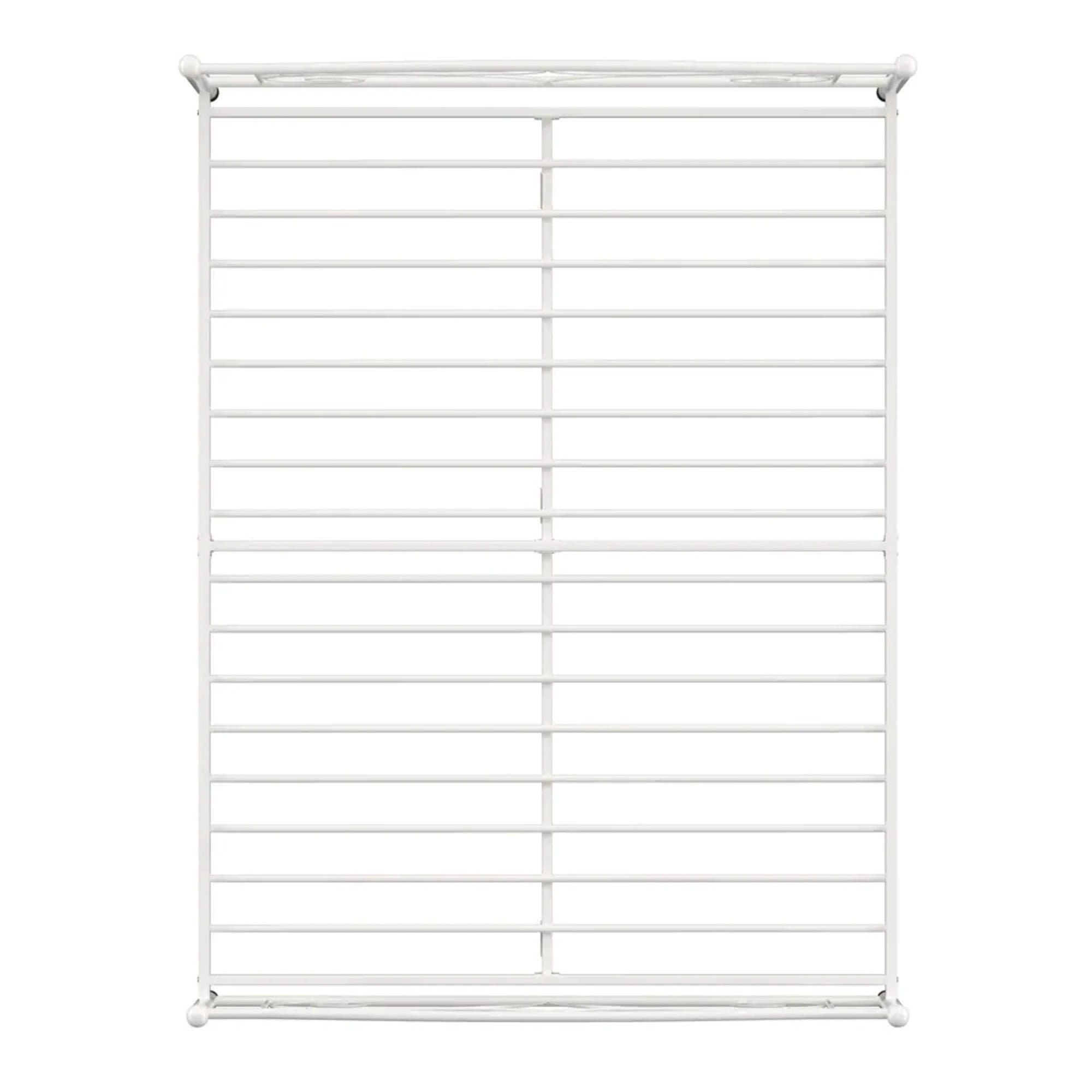 Weston Home Abigail Metal Platform Full Bed, White
