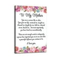 thumbnail image 4 of Mom Poem, To My Mother, Printable Gift for Mom Poster Great Wall Art for Home Decor,, Mother's Day Gift, Posters for Bedroom, Office Or Living Room, 4 of 6