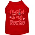 thumbnail image 1 of Cupid Is My Bestie Screen Print Dog Shirt Red Xxxl (20), 1 of 1