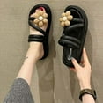thumbnail image 4 of CHGBMOK Sandals Womens Fashionable Versatile Spring and Summer New Thick-Soled Flip Flops Sizes 36-40, 4 of 8
