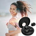 thumbnail image 5 of COM1950s Sleep Earphones True Wireless,in Ear Bluetooth Earbuds for Side Sleeping Noise Reduction,Comfortable Invisible Sleep Headphones with Charging Case, 5 of 9