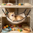 thumbnail image 6 of Hanging Cat Bed Hammock Breathable Foldable Pet Lounger for Indoor Cats, Space-Saver Sleeping Basket for Cat Crate, Cool Resting Mat for Small Pets, 6 of 6