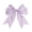Lavender, variant on Christmas Satin Ribbon Bow, 4.3x4.7 Inch Large Pre-Tied Dovetail Bow for Xmas Tree Gift Wrapping Champagne Bottle Treat Bag DIY Craft Decor Wedding Bridal Shower Birthday Party 1Pc,Lavender