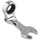 thumbnail image 1 of Short Handle Ratchet Wrench with Movable Head,Quick Dual-Purpose Open End Wrench,Hardware Tool, Labo, 1 of 5