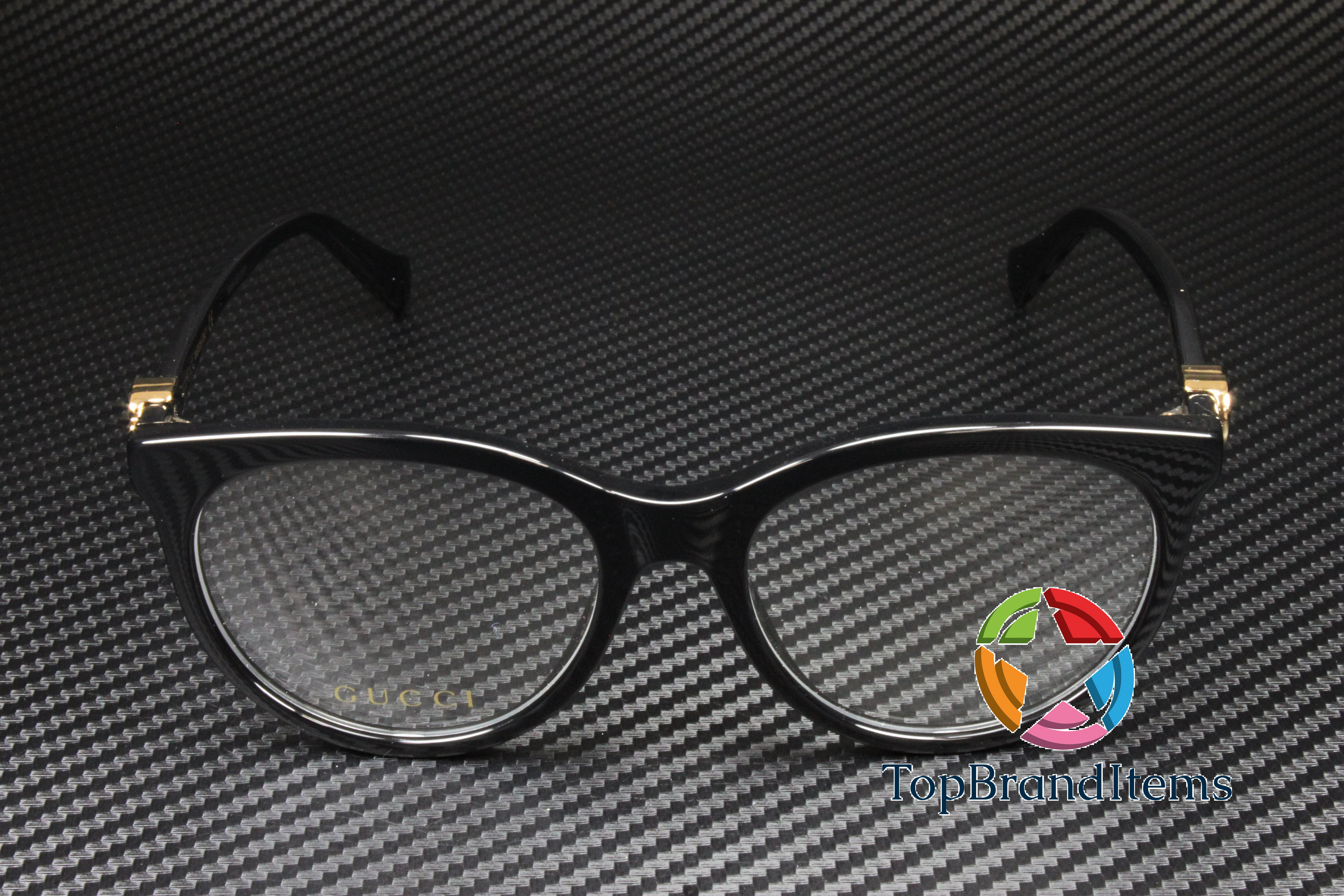 SALE! NEW GUCCI GG1074O 004 Shiny Black Cat Eye Women Eyeglasses 41v0ab+zmnL.jpg_BO30,255,255,  main image 4