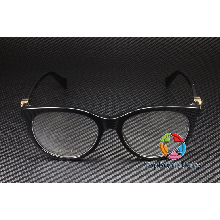 GUCCI GG1074O 004 Cat Eye Black Shiny Demo Lens 53 mm  display picture 1