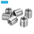 thumbnail image 3 of Unique Bargains Adaptateurs de Filetage Manchon Réducteur Écrou M14 * 2 Mâle à M10 * 1,5 Femelle Réparation Insert Vis Réducteur 15mm 6 Pcs, 3 of 6