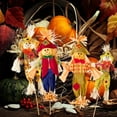 thumbnail image 5 of (24) Harvest Themed Scarecrow Stakes, 28-in. Thanksgiving Scary Decoration Fall Decor Autumn Outdoor Home Porch Garden Shelf Yard Farm Fireplace Designs Vary & Custom Storage Carrier, 5 of 7