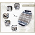 thumbnail image 6 of HOME WEAVERS INC Toilet Lid Cover, Machine Wash Seat Covers, 18x18, Navy, 6 of 9